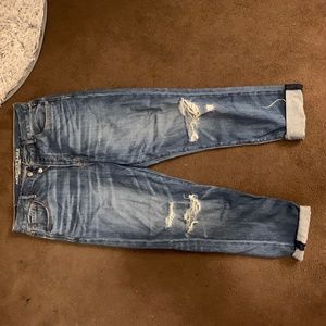 High waisted Boyfriend Jeans